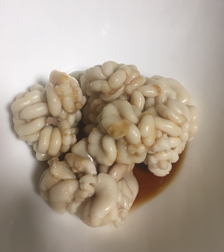 真鱈の白子醤油つけ
