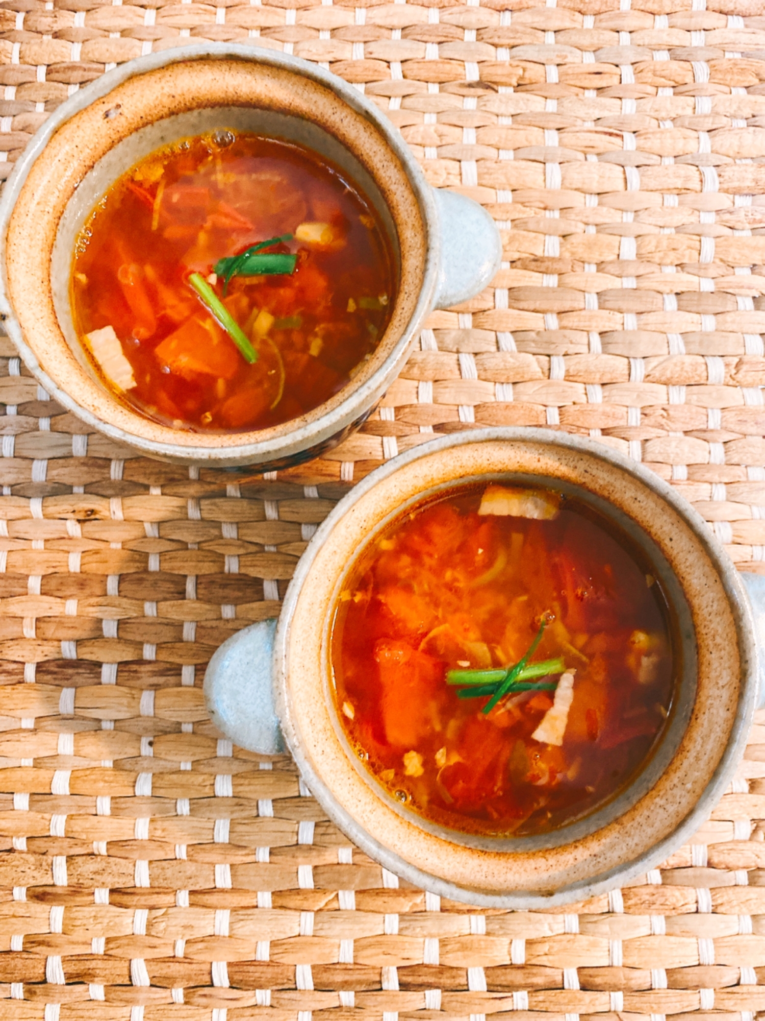 冷え性の為の温活トマトスープ