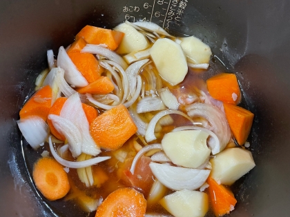 炊飯器で作る肉じゃが