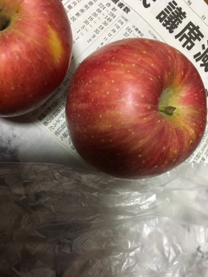 りんごの保存方法⭐️みずみずしさをキープ！！