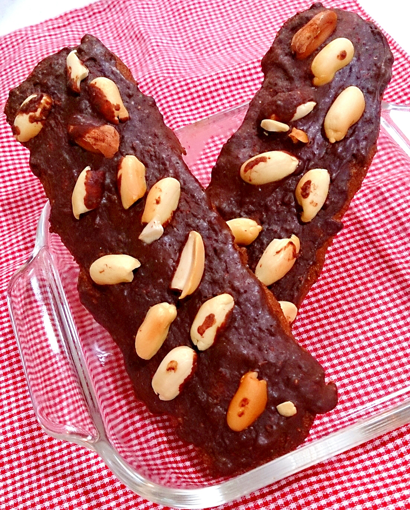 糖質制限 ダイエットにも ピーナッツチョコバー レシピ 作り方 By ラムちゃん1224 楽天レシピ