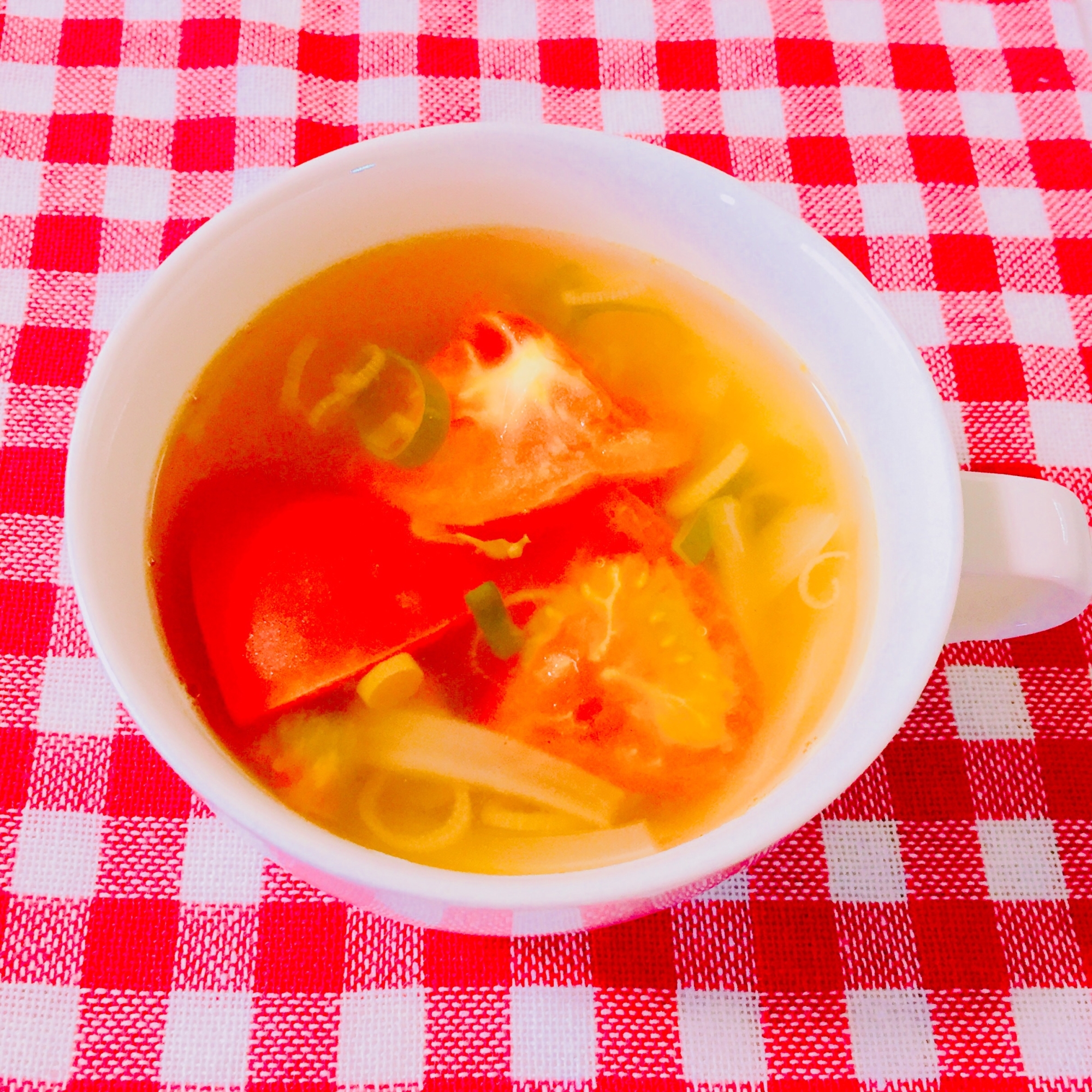 激ウマ♬ トマトのコンソメスープ