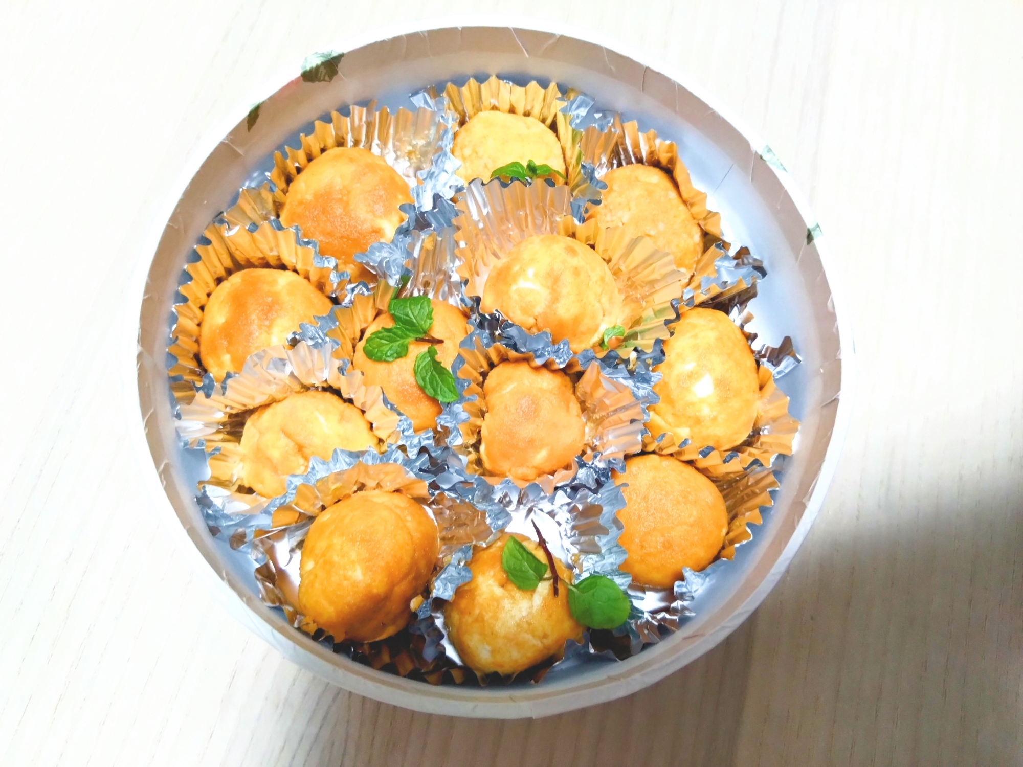 国産クリームチーズのきな粉トリュフ