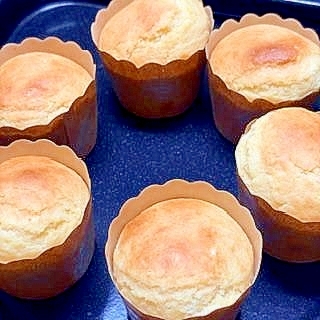 はちみつレモンのカップケーキ