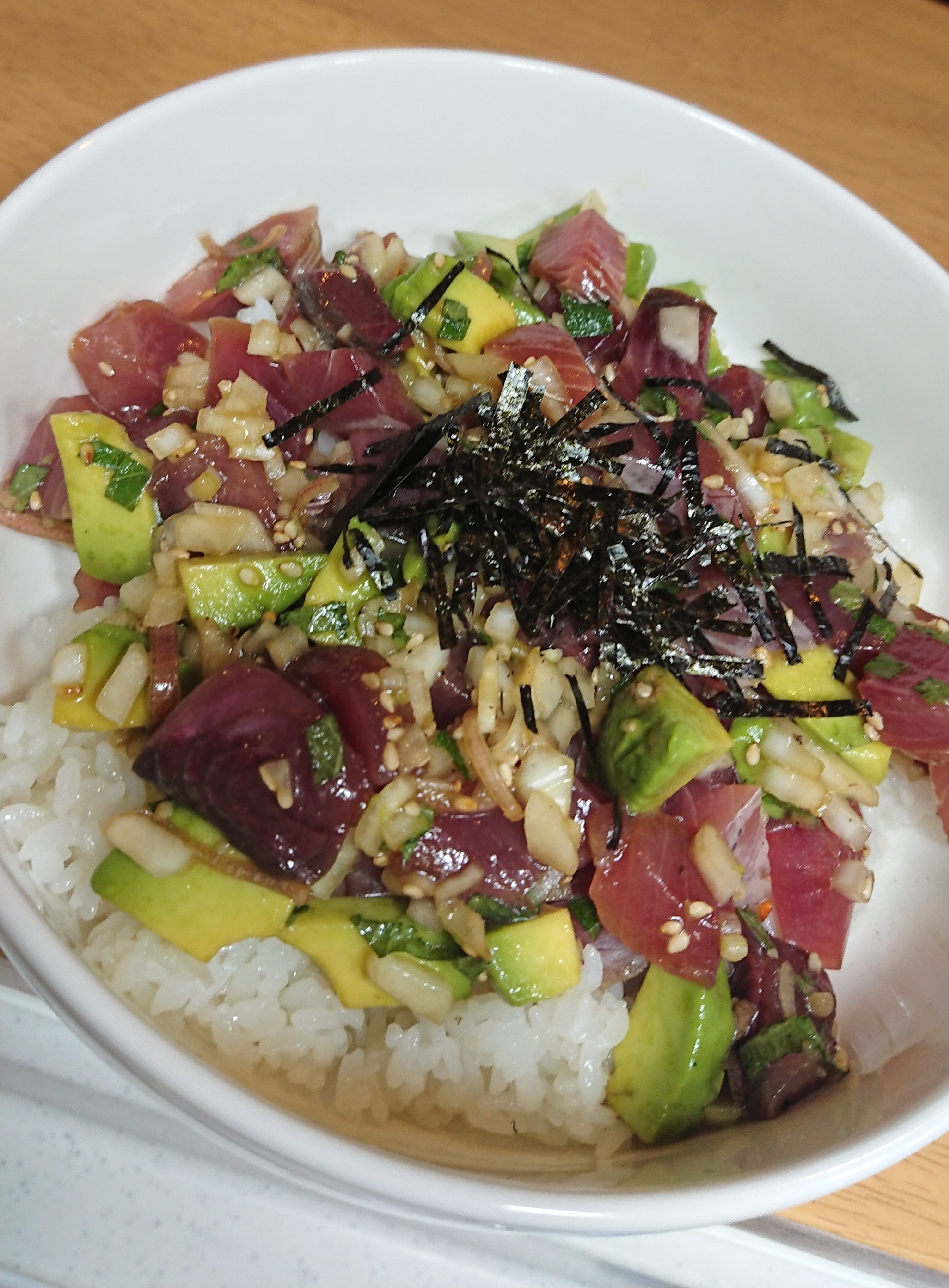 さっぱり旨いよカツオの丼