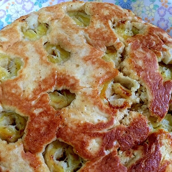 ホットケーキミックスでフライパンバナナケーキ レシピ 作り方 By けふみ 楽天レシピ ホットケーキミックスでフライパンバナナケーキ レシピ 作り方 By けふみ 楽天レシピ