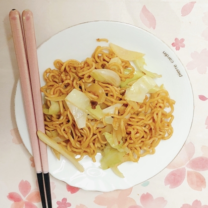野菜たっぷりやきそば