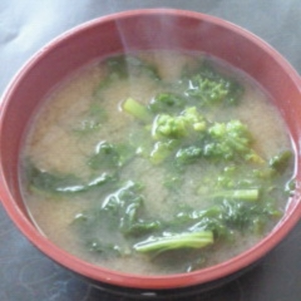 菜の花のお味噌汁 レシピ 作り方 By Momotarou1234 楽天レシピ 菜の花のお味噌汁 レシピ 作り方 By Momotarou1234 楽天レシピ