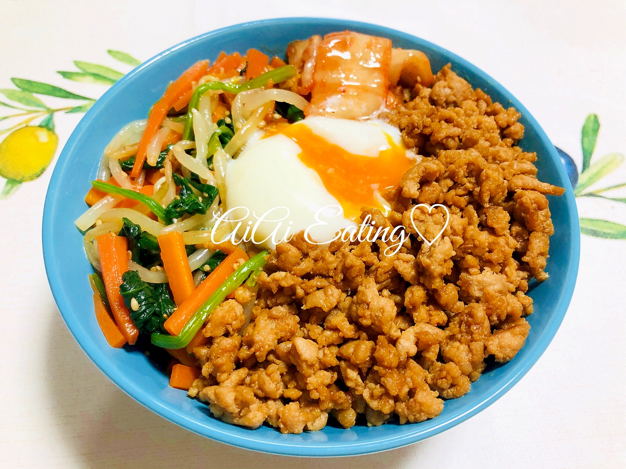 ひき肉で簡単 お子様も食べられる甘辛ビビンバ レシピ 作り方 By あいあい 楽天レシピ ひき肉で簡単 お子様も食べられる甘辛ビビンバ レシピ 作り方 By あいあい 楽天レシピ