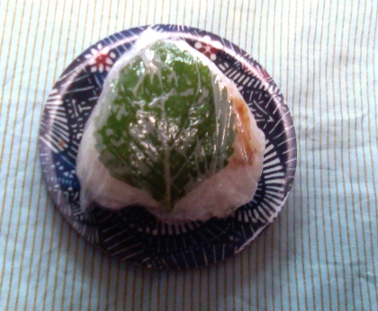 おかかと大葉のおにぎりꕤ୭*