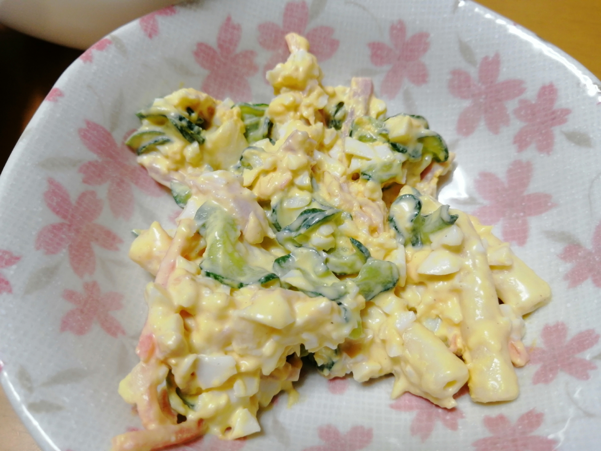 卵とマカロニのサラダ