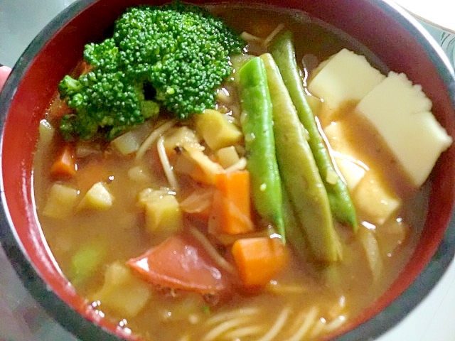 フレッシュトマトカレー素麺♪