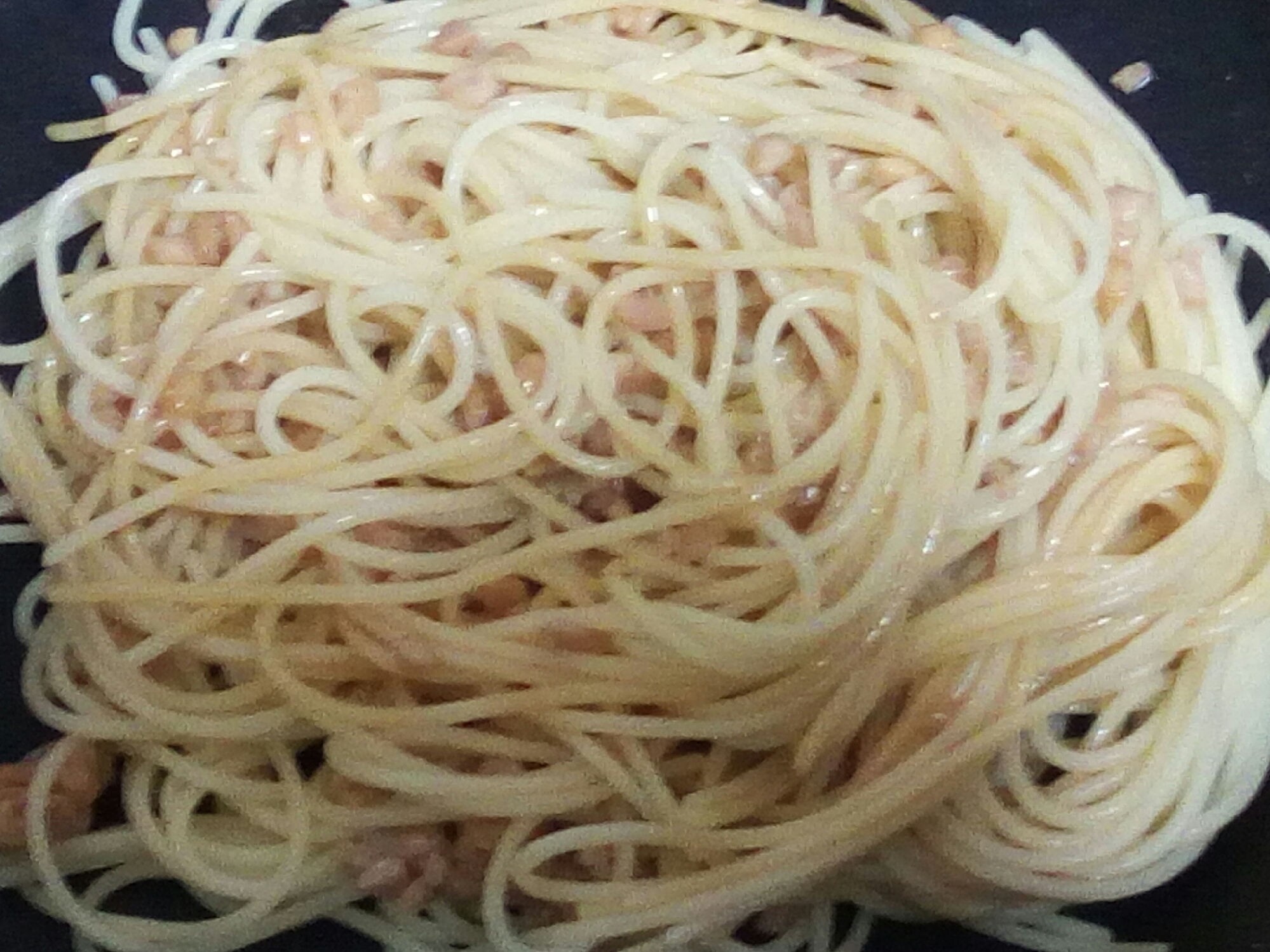 納豆パスタ