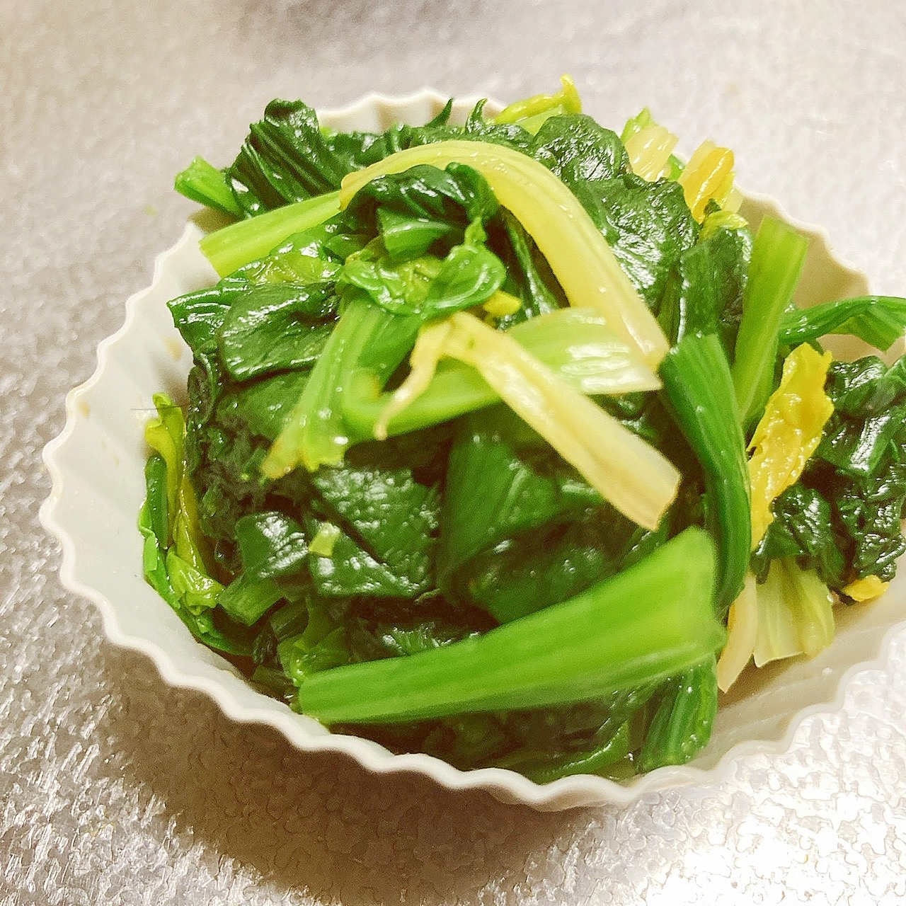 お弁当おかず ほうれん草の辛子和え レシピ 作り方 By Ayatoy 楽天レシピ