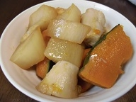 残り野菜の煮物