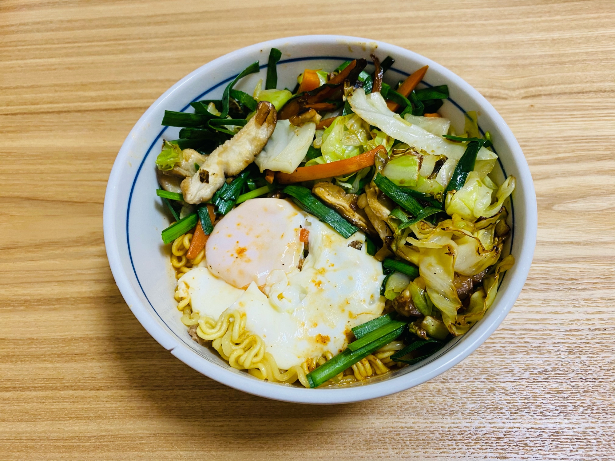 野菜たっぷり辛ラーメン☆★