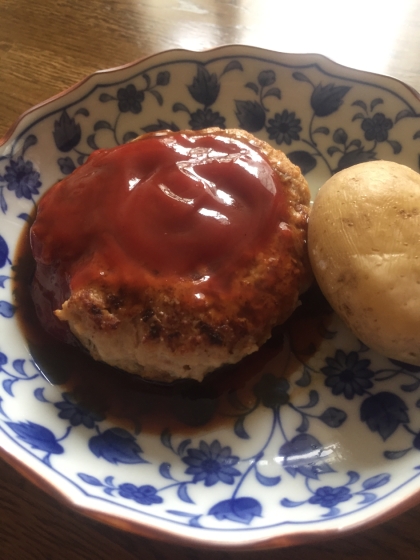 水切り不要☆簡単美味しい豆腐ハンバーグ♪