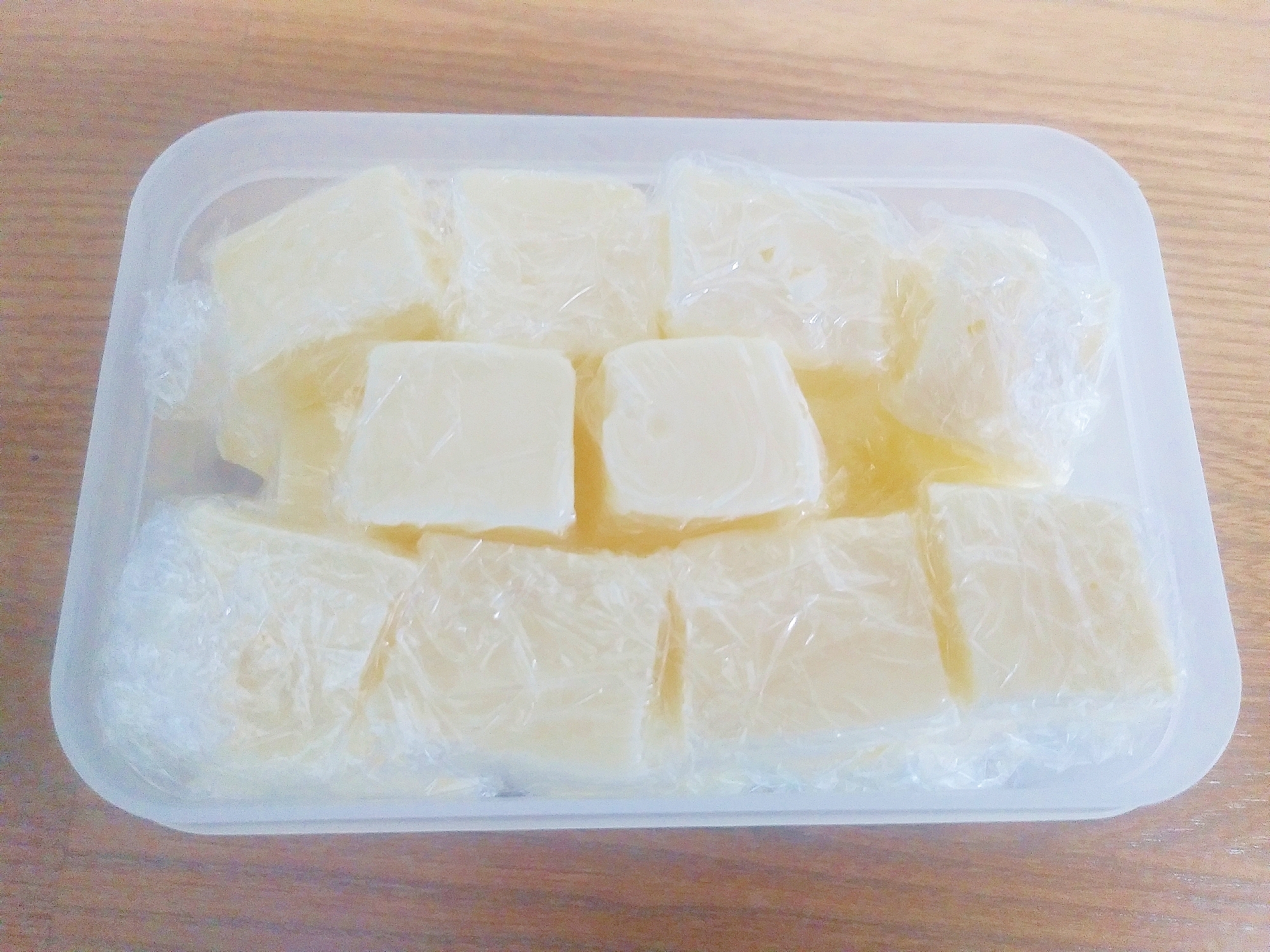 バターの冷凍保存☆