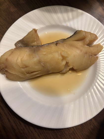 タラの煮付け