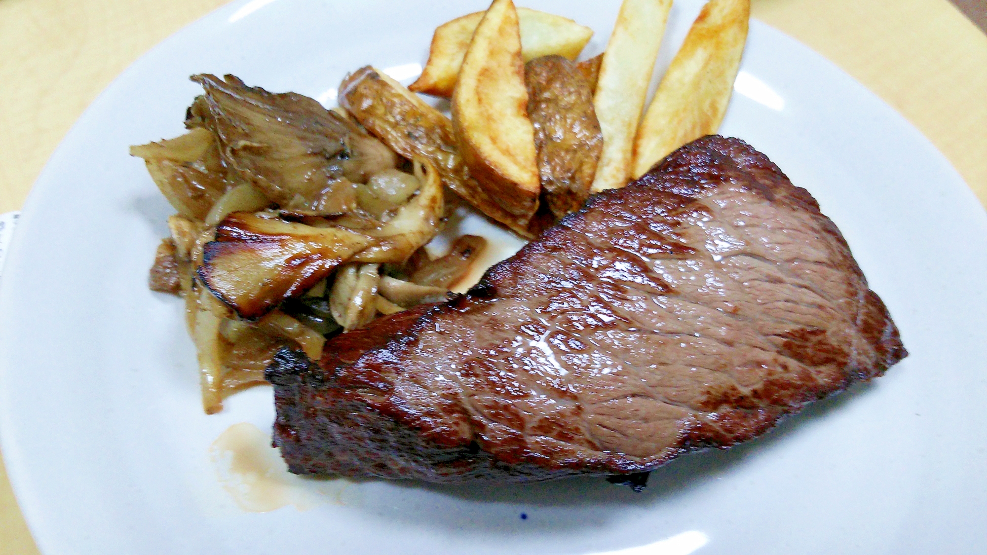 柔らかい 厚切り牛ももステーキ レシピ 作り方 By Momoれしぴ 楽天レシピ