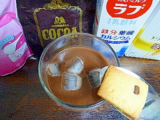 チョコチップクッキー入♡コラーゲンミルクココア酒