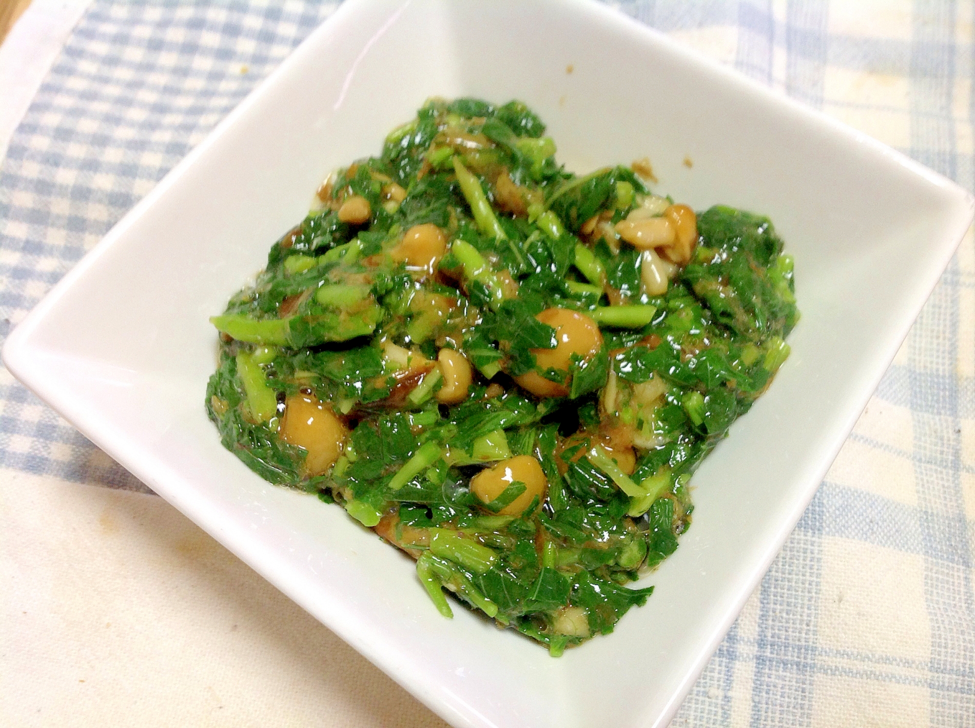 モロヘイヤとなめこの麺つゆ和え レシピ 作り方 By Simakis 楽天レシピ モロヘイヤとなめこの麺つゆ和え レシピ 作り方 By Simakis 楽天レシピ