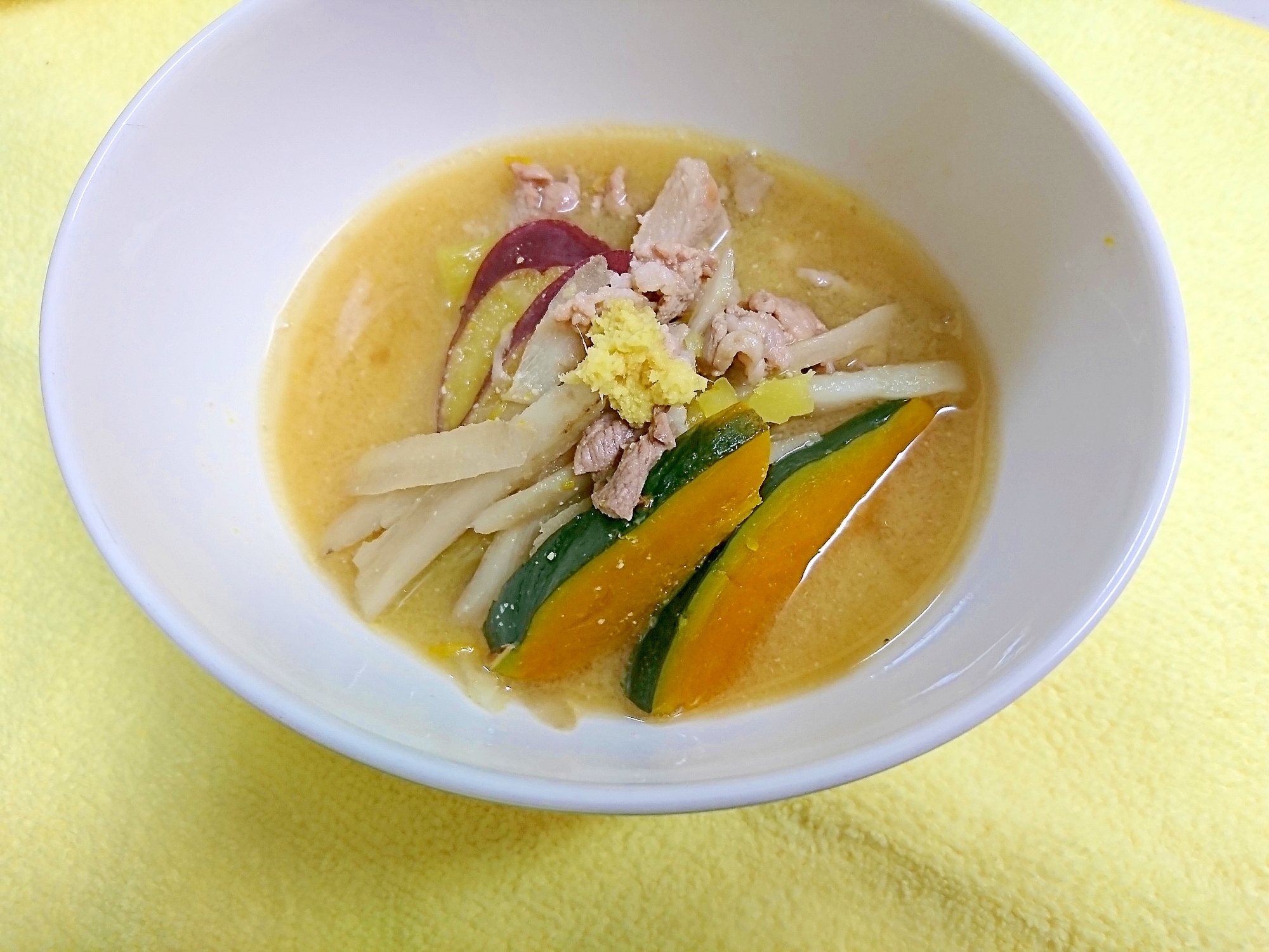 豚汁 ごぼう なし