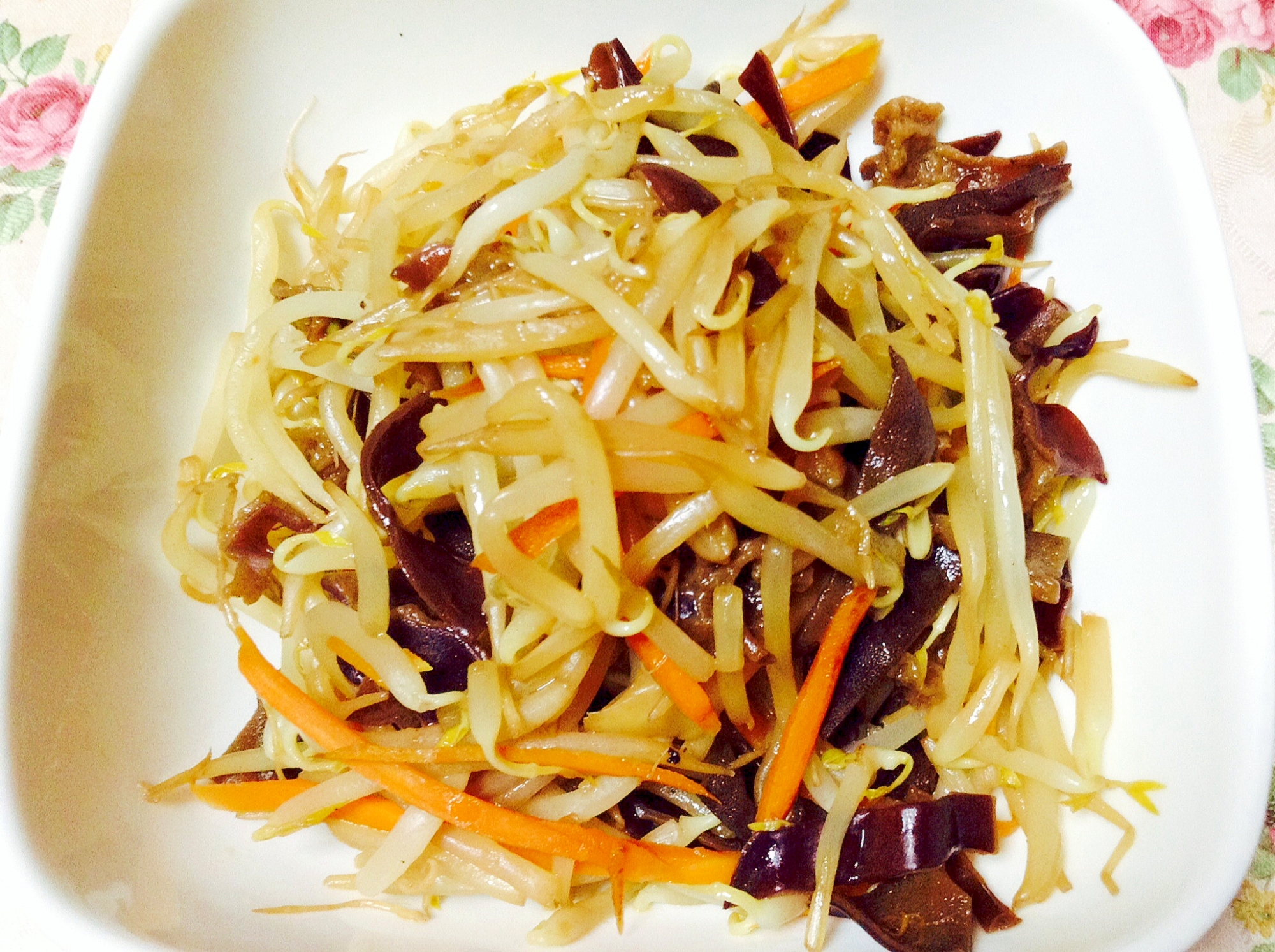 もやしと生木耳のオイスターソース炒め レシピ 作り方 By やなママ 楽天レシピ