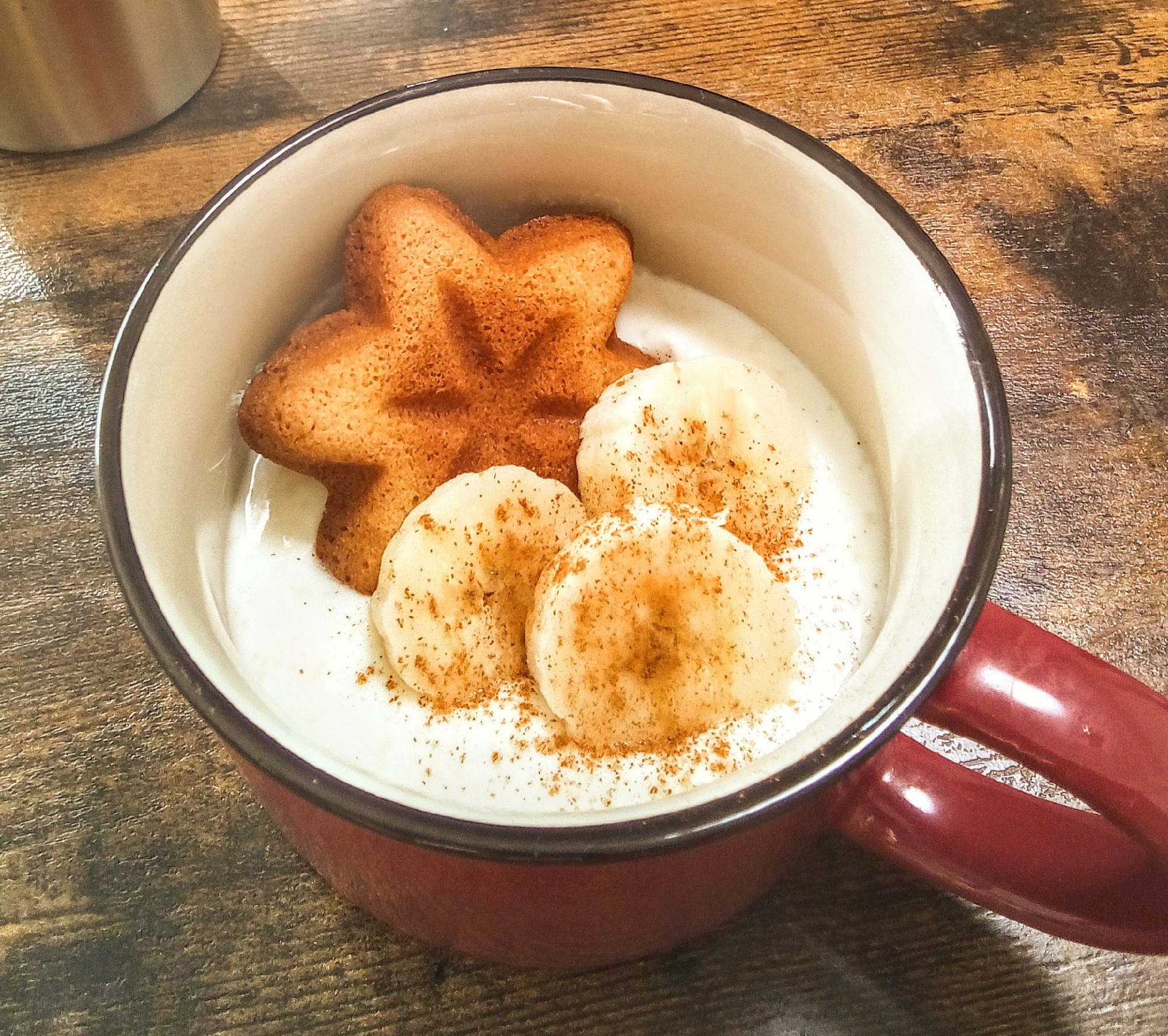 毎日簡単！もみじ饅頭フィナンシェDeヨーグルト♡