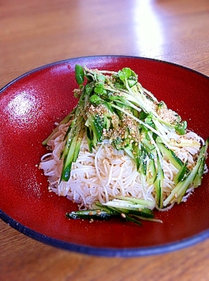 これはお酒のおつまみに！ナンプラーそうめん