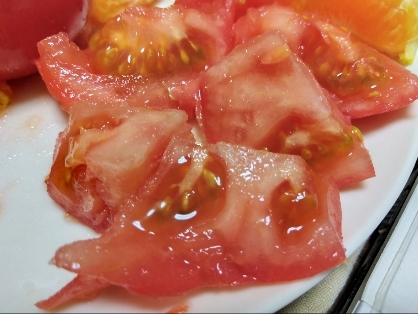 塩昆布トマト（湯むき）