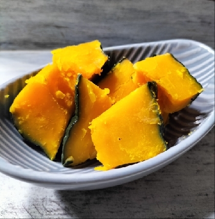 無水鍋で✊(＾＾)＜ワンパンチャレンジ！蒸し塩南瓜