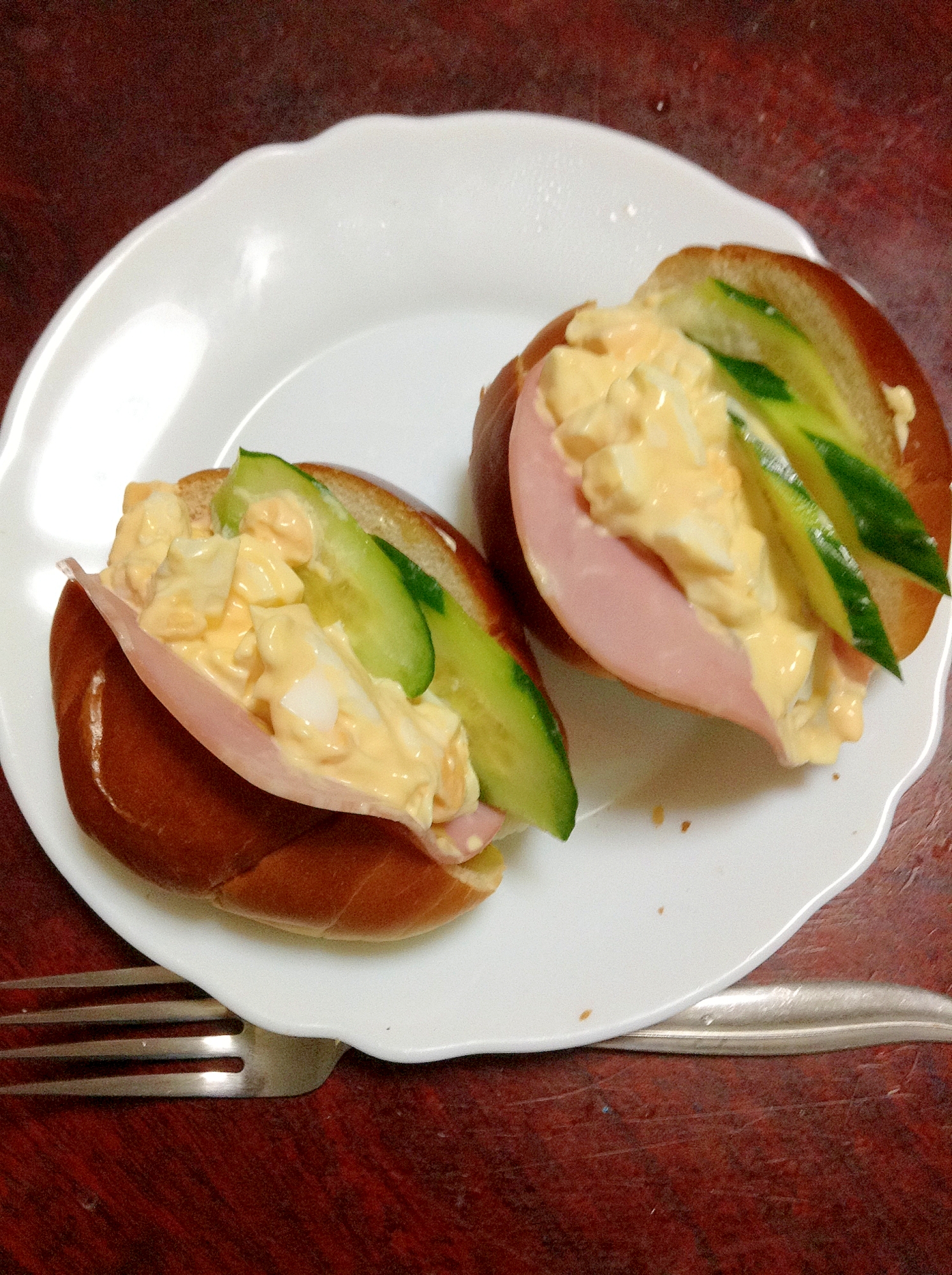 タマゴサンド ロールパン 今日の献立 レシピ 作り方 By とりあえず乾杯 楽天レシピ