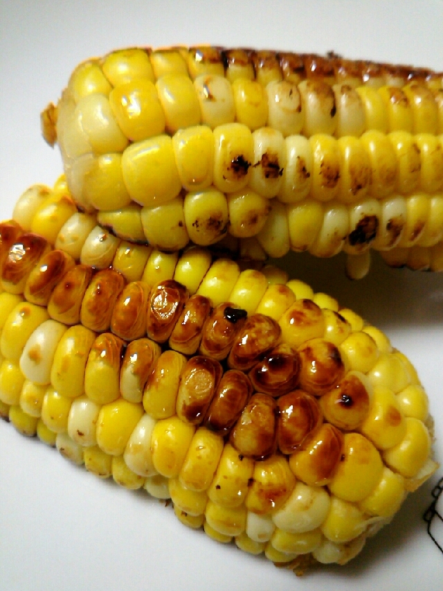 こどものおやつに✿焼きもろこし