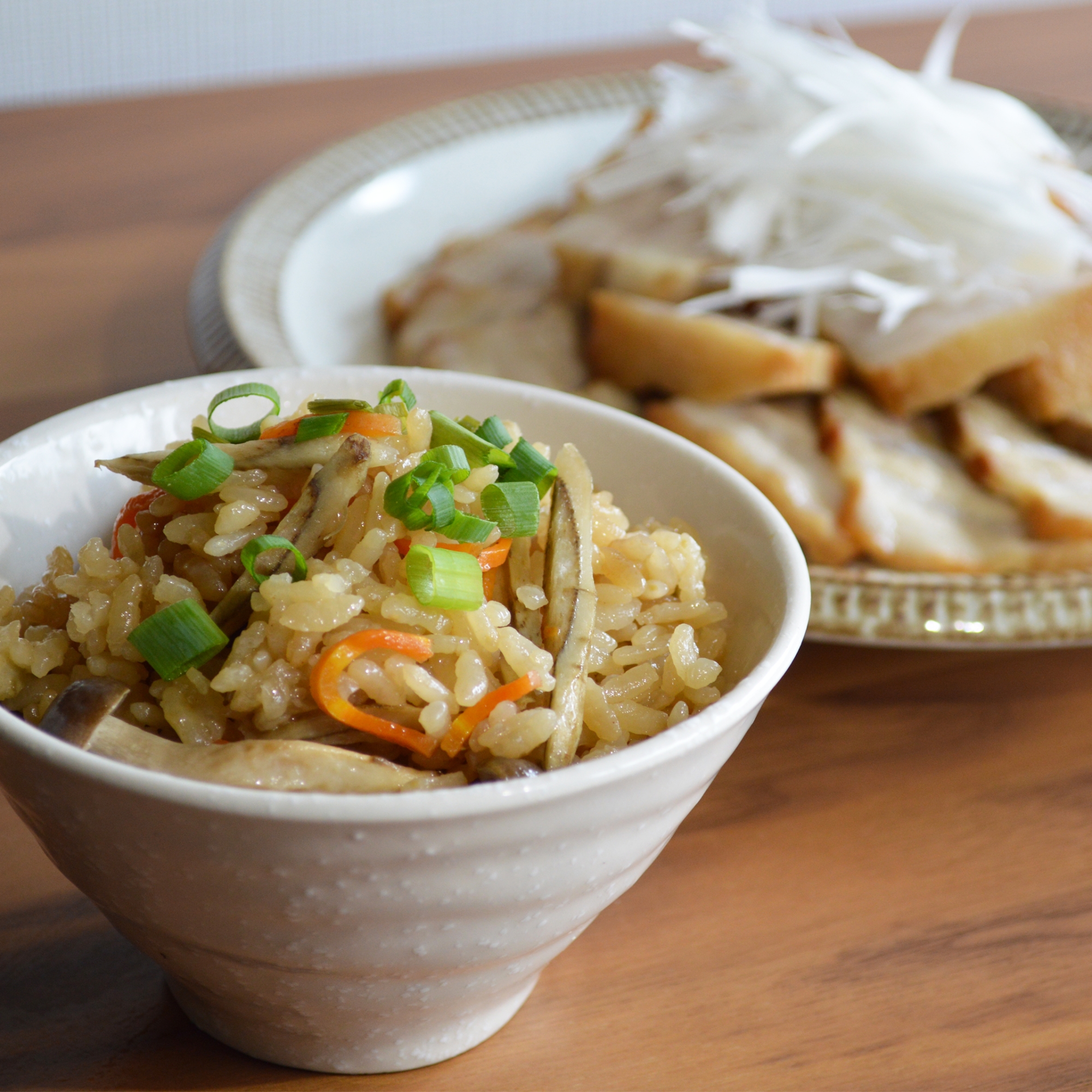 炊飯器で同時に調理 炊き込みごはんとチャーシュー レシピ 作り方 By はるままぽん 管理栄養士 楽天レシピ