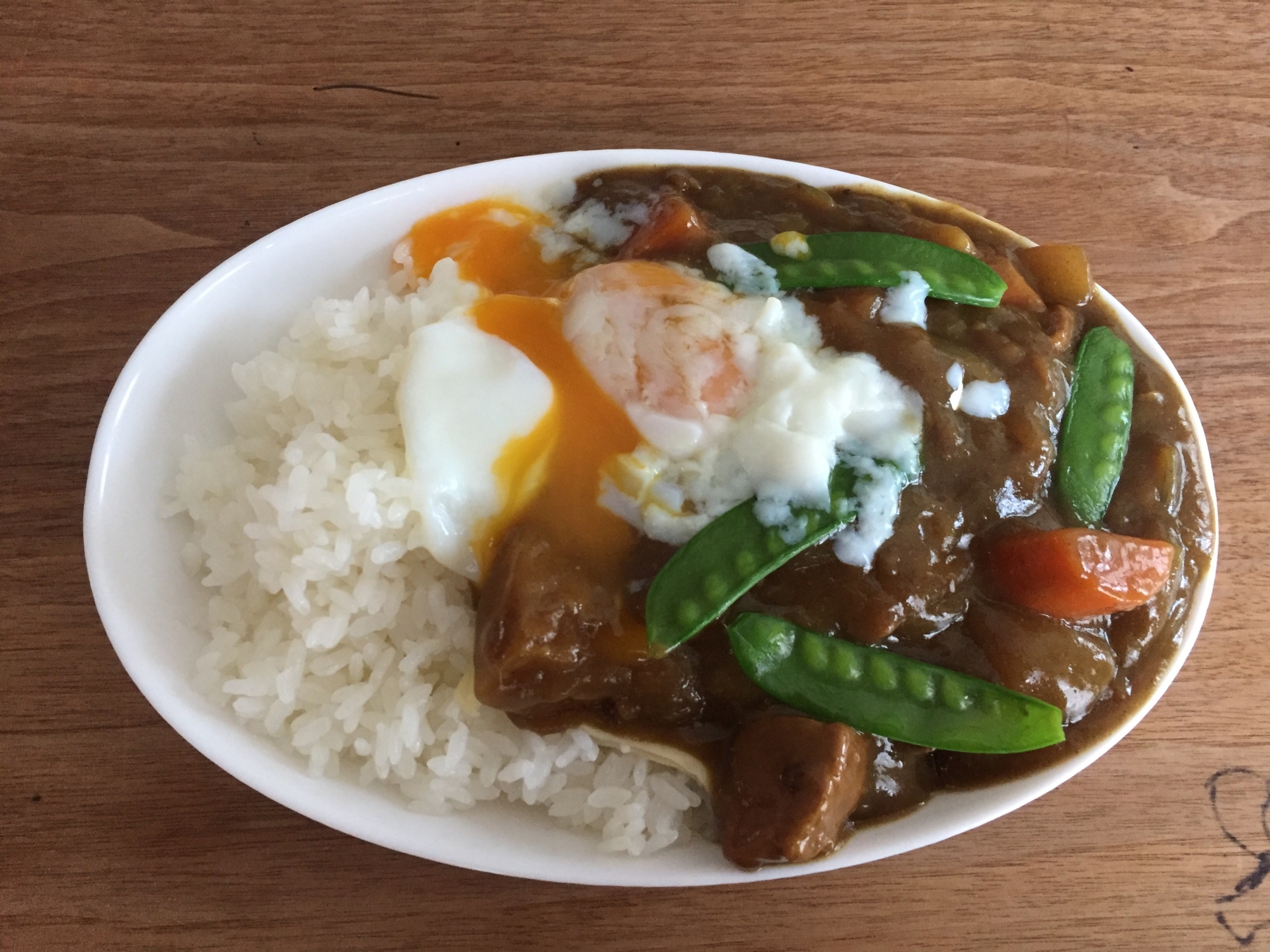 サッカー飯！豚レバーカレー