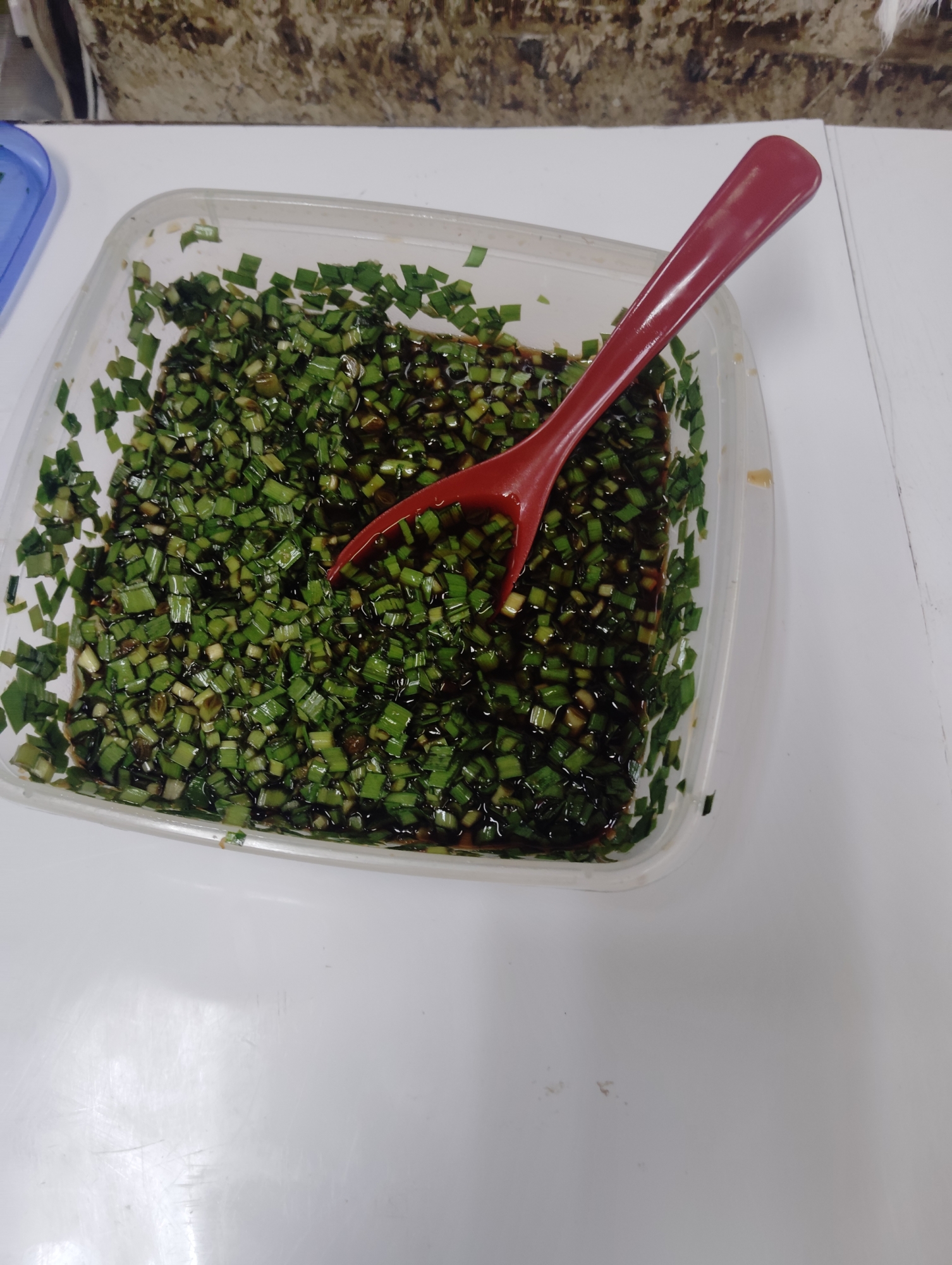 ニラ醤油
