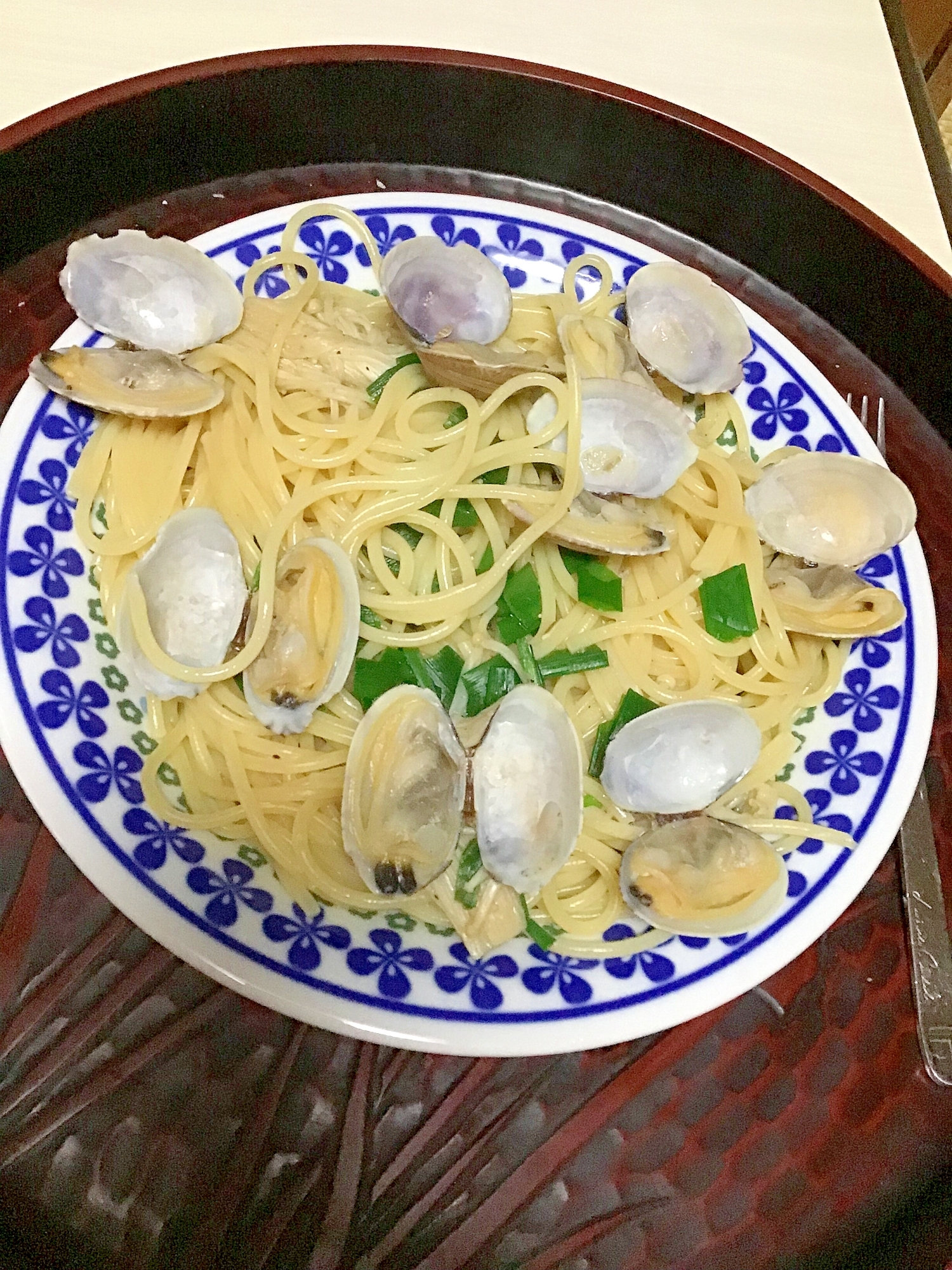 生姜香るボンゴレ。