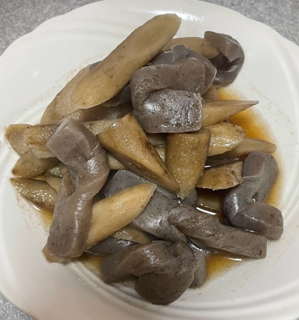 ごぼうの煮物