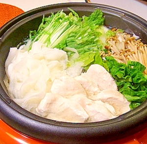 大根と鶏ムネ肉のあっさり鍋 レシピ 作り方 By メリッコ 楽天レシピ