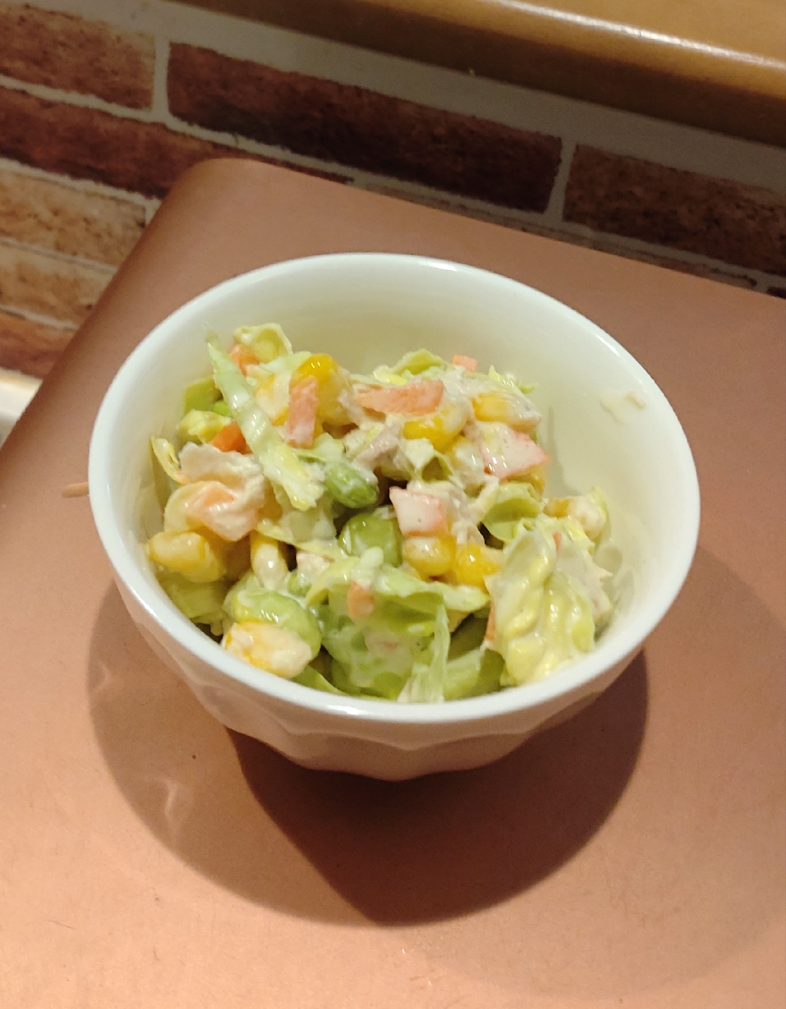 具だくさん♡冷凍庫食材集めてコールスロー