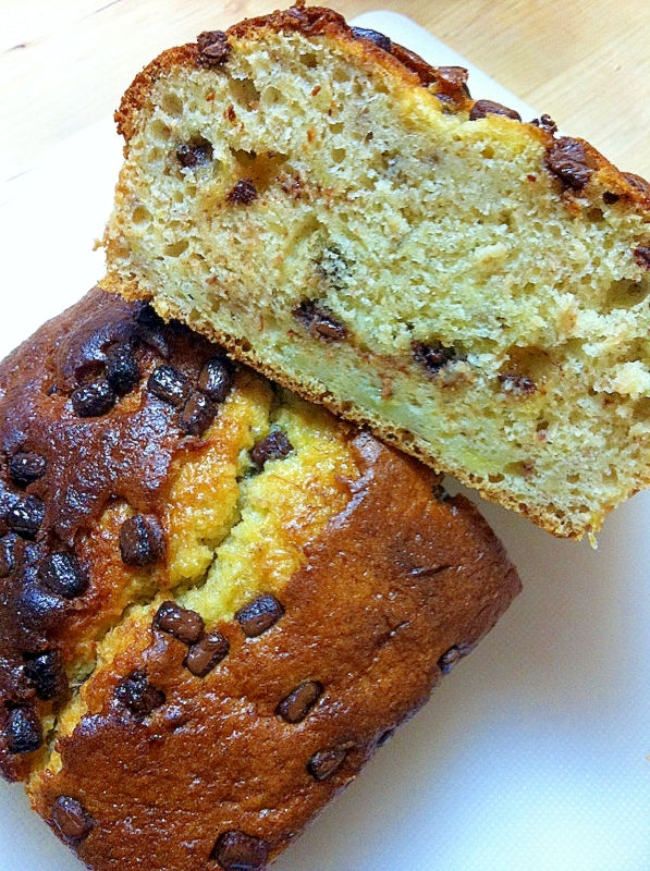 バナナチョコチップパウンドケーキ レシピ 作り方 By ももぞう 楽天レシピ