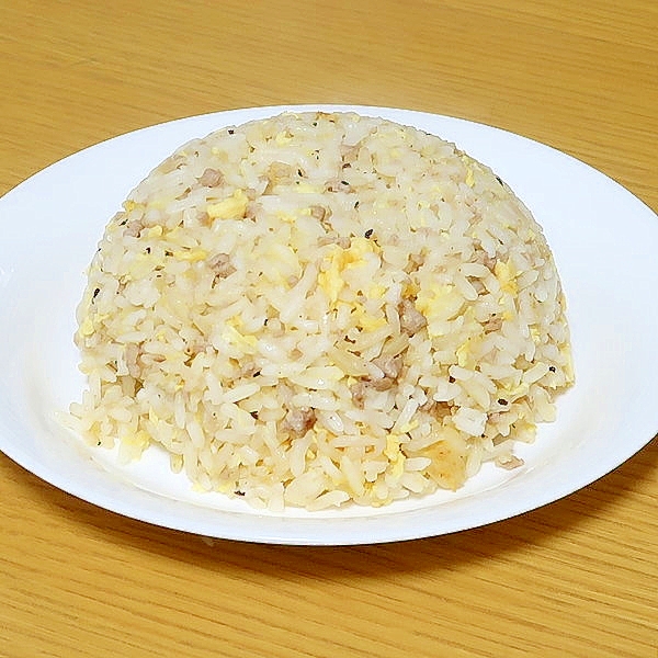 豚そぼろで炒飯☆冷凍素材でお手軽に