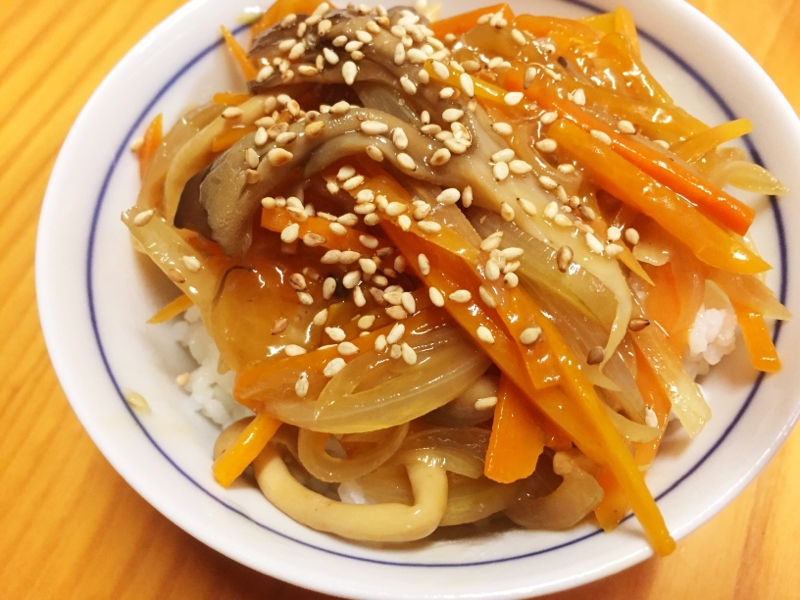 とろ〜りあったか！きのこあんかけ丼