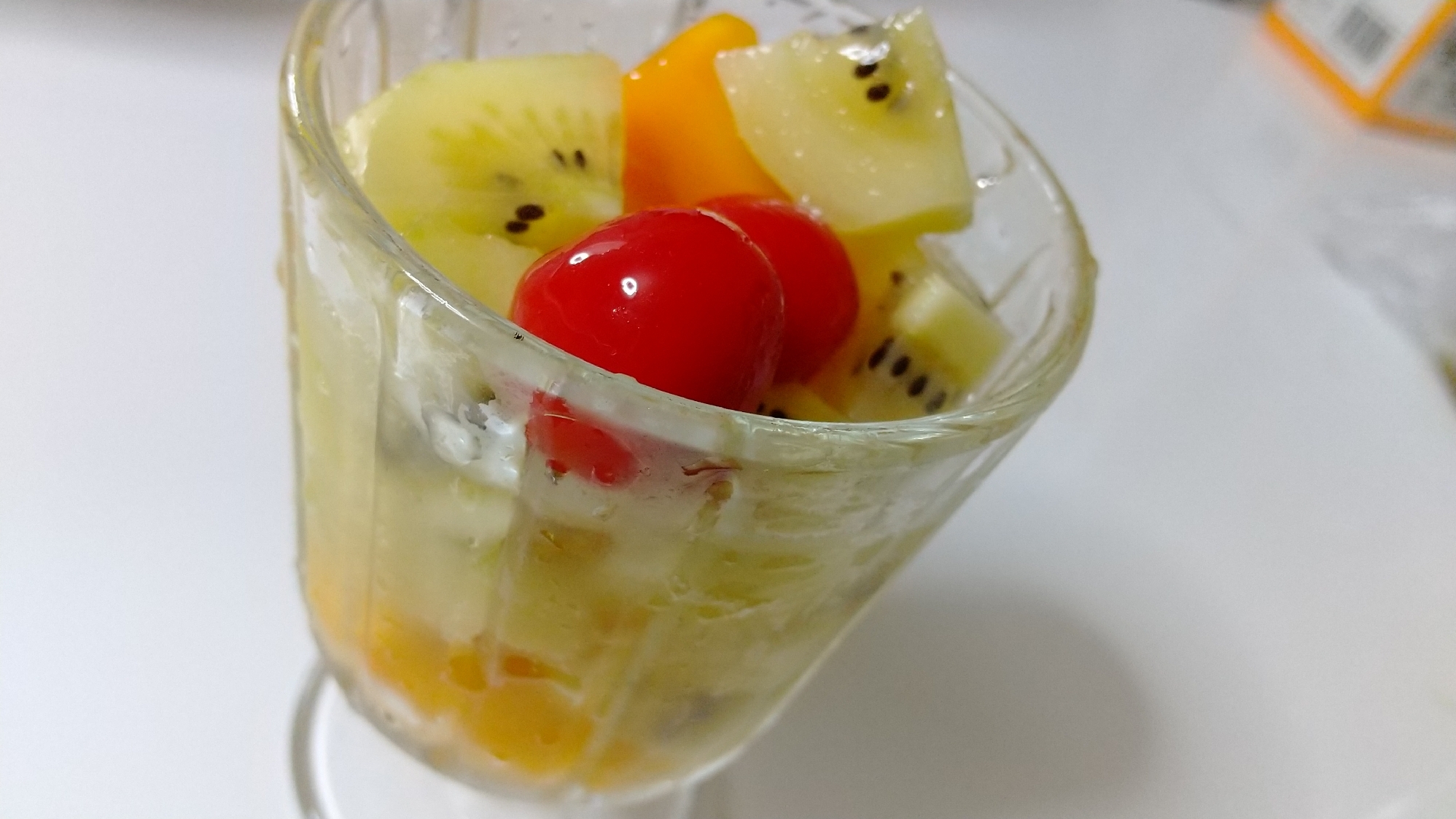 朝のフルーツポンチ♪