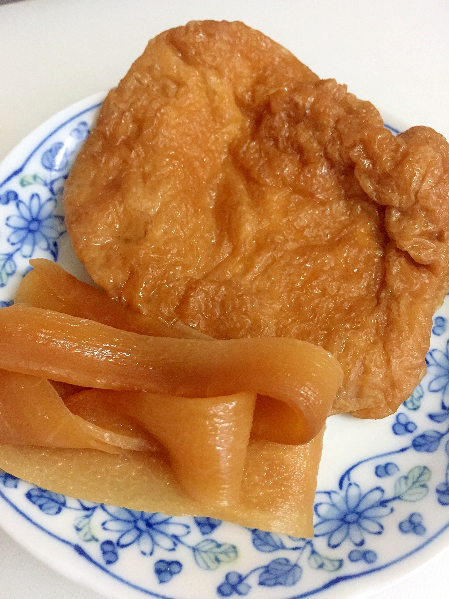 稲荷揚げと干ぴょうの甘煮♪一度で二品♪