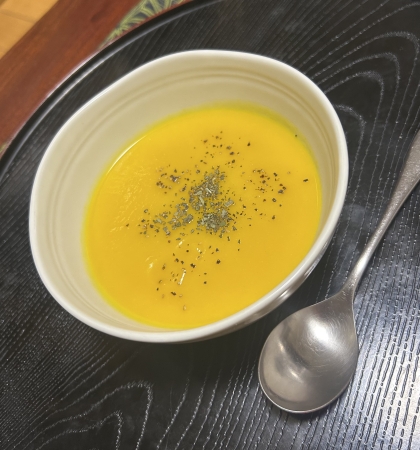 【ソイリッチ】簡単！豆乳かぼちゃポタージュ♪