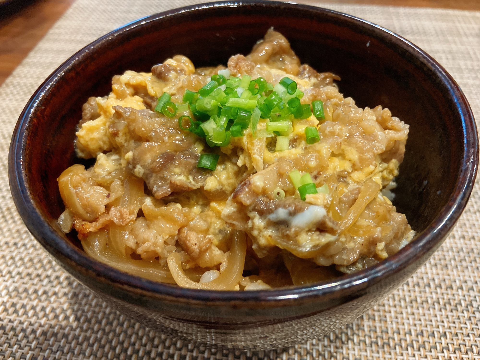 牛とじ丼