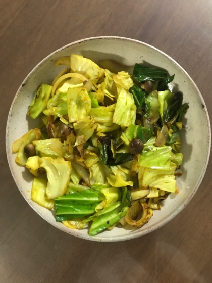 レシピを参考に家にあった野菜で作りました！簡単にできて美味しかったです！