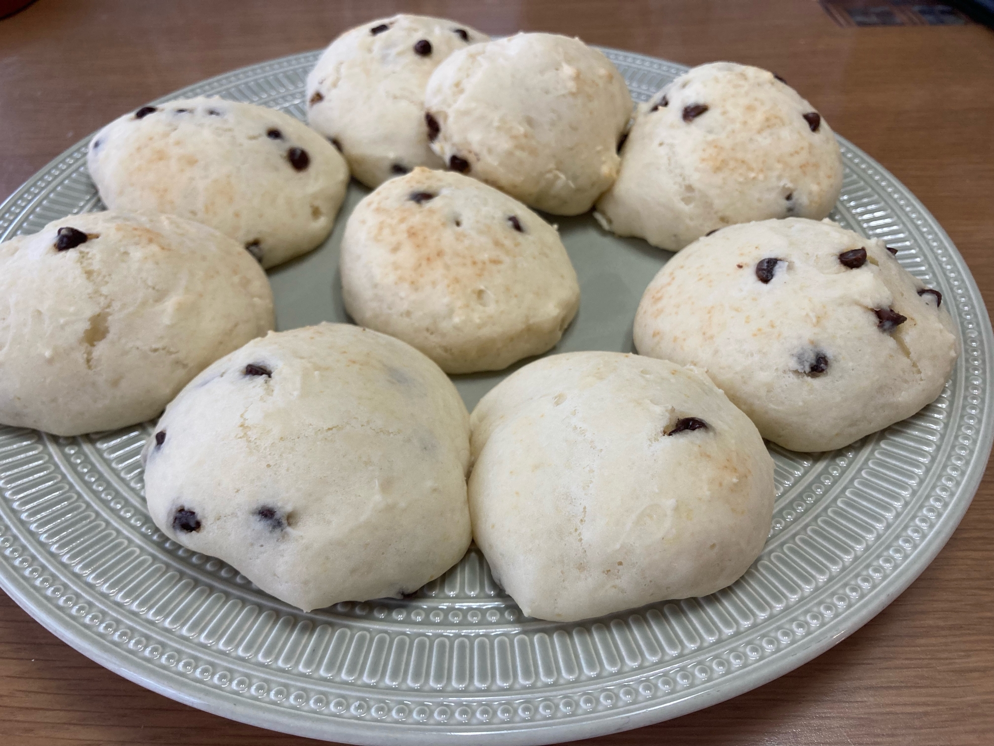 ホットケーキミックスで簡単⭐やわらかチョコパン